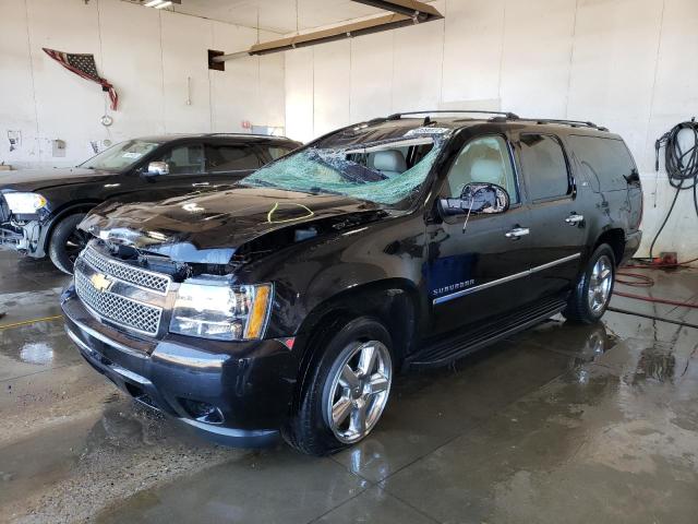 1GNSKKE70DR368384 - 2013 CHEVROLET SUBURBAN K BLACK photo 2