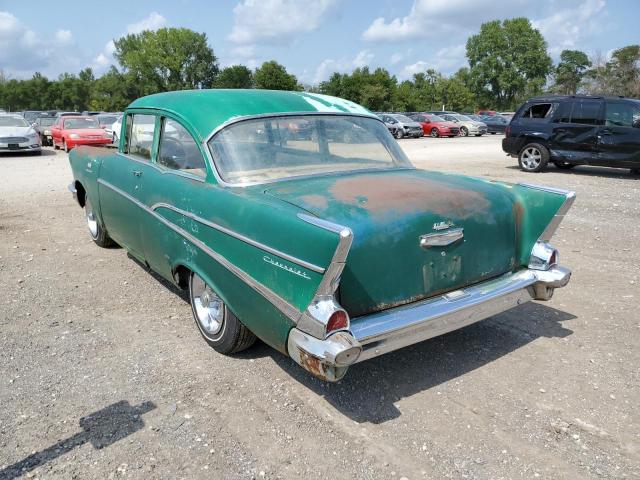 B57K155133 - 1957 CHEVROLET BEL-AIR GREEN photo 3