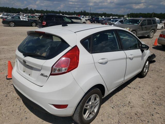 3FADP4EJ6KM129615 - 2019 FORD FIESTA WHITE photo 4