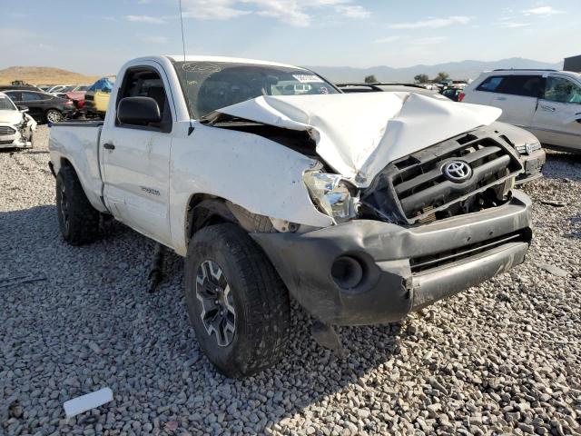 5TENX22N38Z535504 - 2008 TOYOTA TACOMA WHITE photo 1