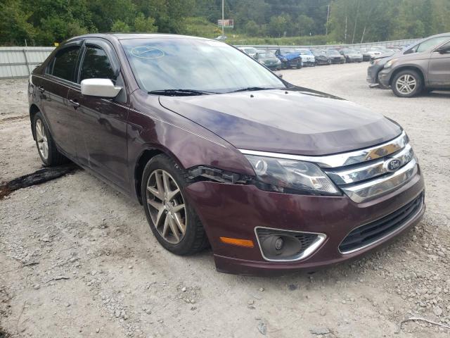 3FAHP0CGXBR126480 - 2011 FORD FUSION SEL MAROON photo 1