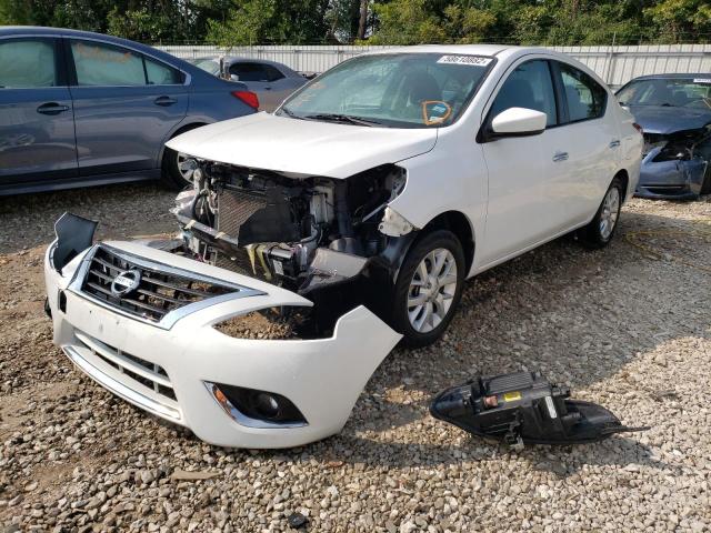 3N1CN7AP9JL860358 - 2018 NISSAN VERSA S WHITE photo 2