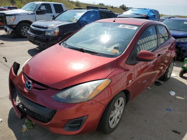 JM1DE1KY2E0172467 - 2014 MAZDA MAZDA2 SPO 栗色 照片 2