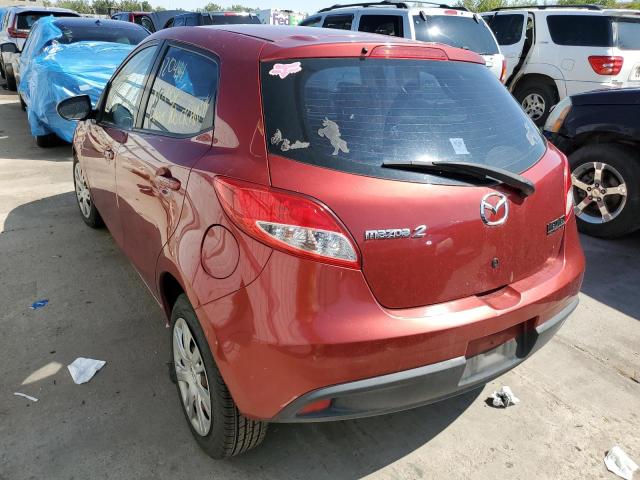 JM1DE1KY2E0172467 - 2014 MAZDA MAZDA2 SPO 栗色 照片 3