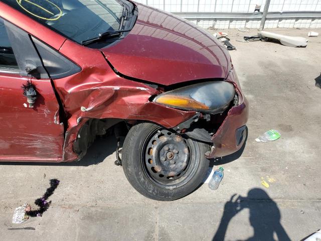 JM1DE1KY2E0172467 - 2014 MAZDA MAZDA2 SPO MAROON photo 9