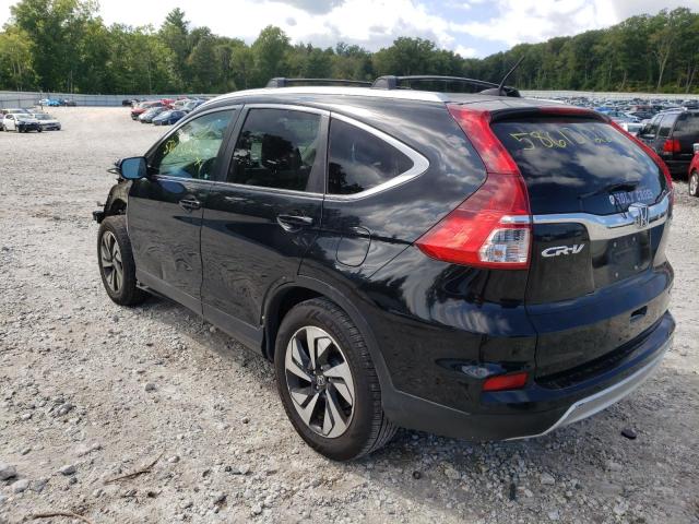 5J6RM4H91GL012246 - 2016 HONDA CR-V TOURI BLACK photo 3