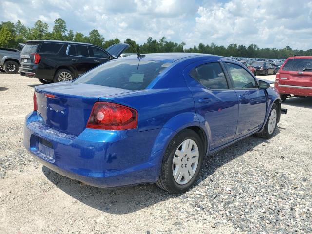 1C3CDZAB3DN627147 - 2013 DODGE AVENGER SE BLUE photo 4