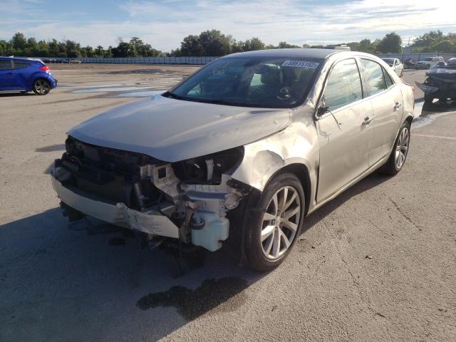 1G11E5SA6GF105800 - 2016 CHEVROLET MALIBU LIM 棕色 照片 2