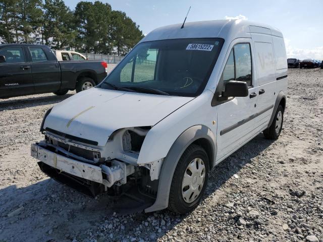 NM0LS7AN0DT154977 - 2013 FORD TRANSIT CO WHITE photo 2