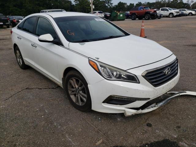 5NPE24AA4FH193473 - 2015 HYUNDAI SONATA ECO WHITE photo 1