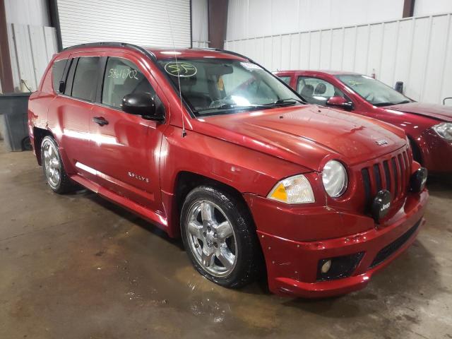 1J8FF57W18D510726 - 2008 JEEP COMPASS BURGUNDY photo 1