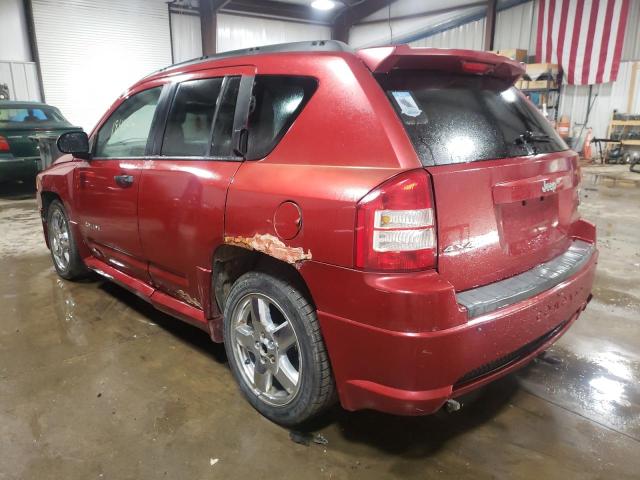 1J8FF57W18D510726 - 2008 JEEP COMPASS BURGUNDY photo 3