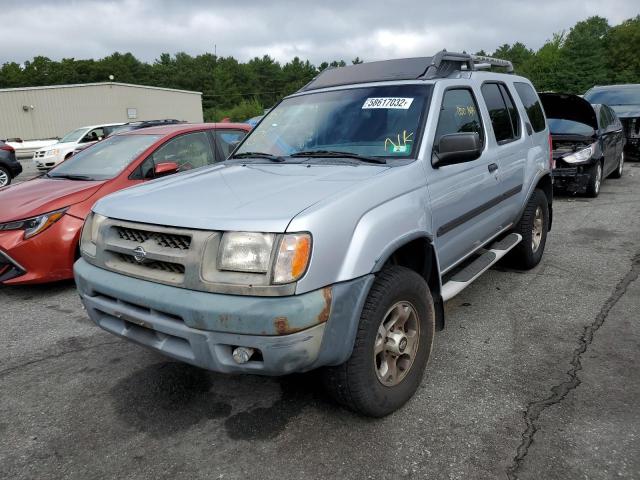 5N1ED28Y81C545018 - 2001 NISSAN XTERRA XE SILVER photo 2