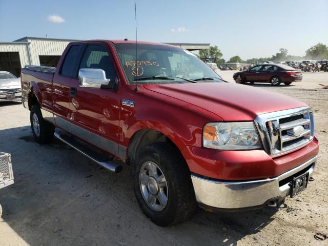 1FTPX14VX8FA70930 - 2008 FORD F150 RED photo 1