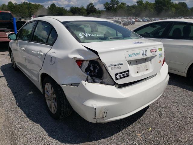 19XFB2F97CE010705 - 2012 HONDA CIVIC EXL Ağ foto 9