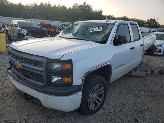 1GCRCPEC3FZ146696 - 2015 CHEVROLET SILVERADO WHITE photo 2