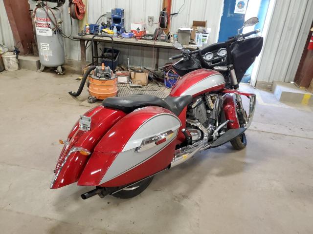 5VPDW36N5C3004618 - 2012 VICTORY MOTORCYCLES CROSS COUN Красный фото 4