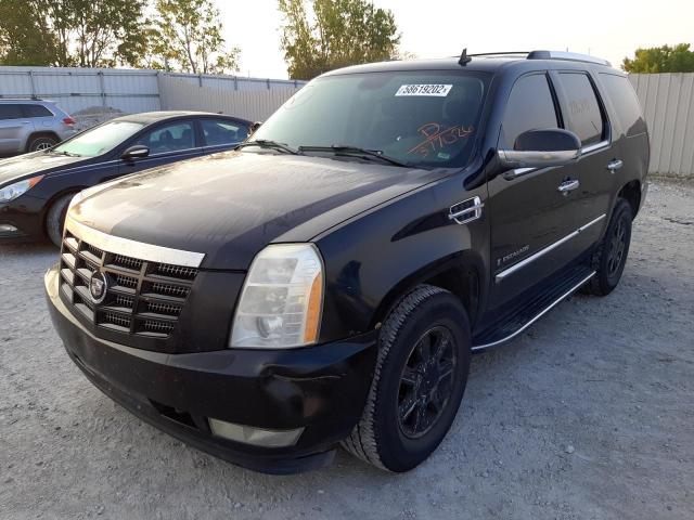 1GYFK63837R377026 - 2007 CADILLAC ESCALADE L BLACK photo 2