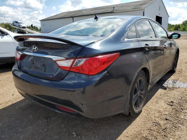 5NPEB4AC0DH581234 - 2013 HYUNDAI SONATA GLS BLUE photo 4