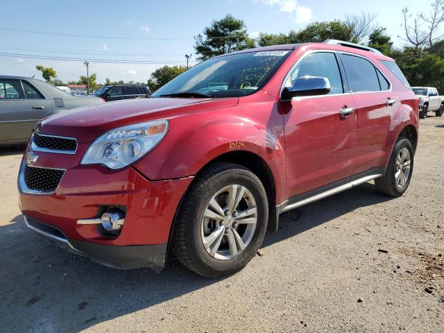 2GNALFEK8D6185282 - 2013 CHEVROLET EQUINOX LT RED photo 2