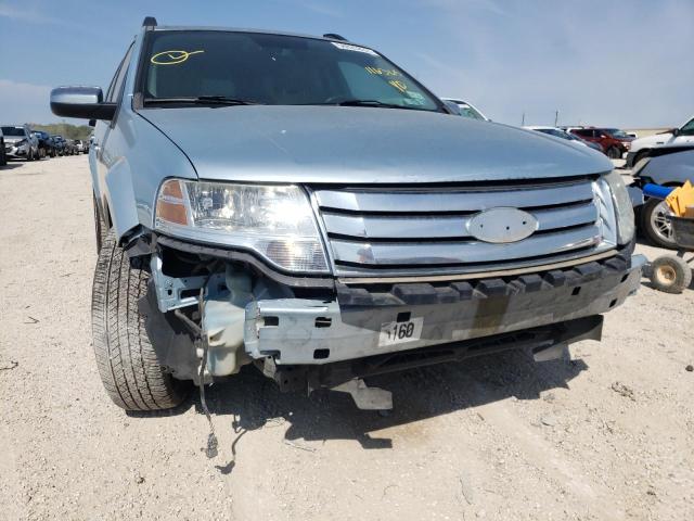 1FMDK03W88GA32947 - 2008 FORD TAURUS X L BLUE photo 9