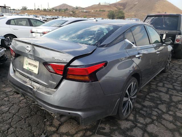 1N4AL4FV7LC145390 - 2020 NISSAN ALTIMA PLA GRAY photo 4