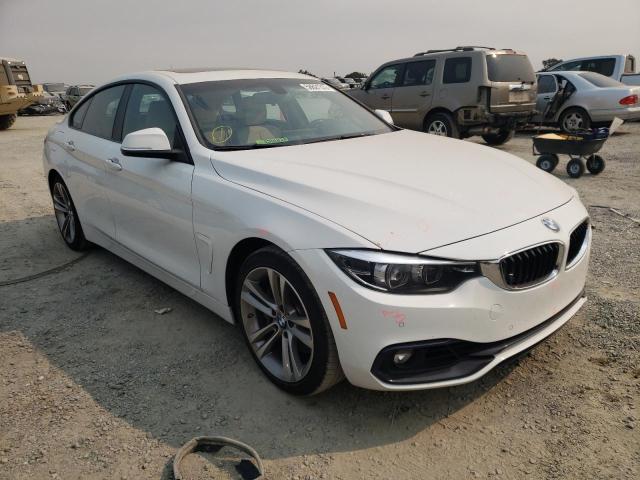 WBA4J5C56JBF07851 - 2018 BMW 440I GRAN WHITE photo 1