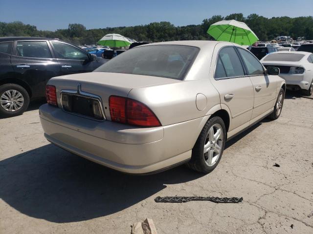 1LNHM87A8YY917443 - 2000 LINCOLN LS BEIGE photo 4