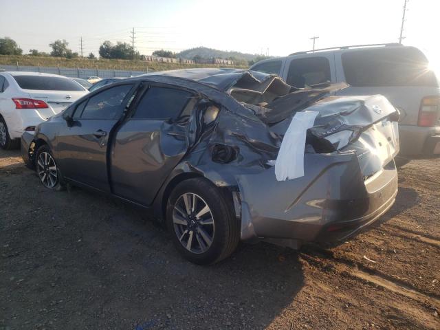 3N1CN8EV5ML889469 - 2021 NISSAN VERSA SV GRAY photo 3