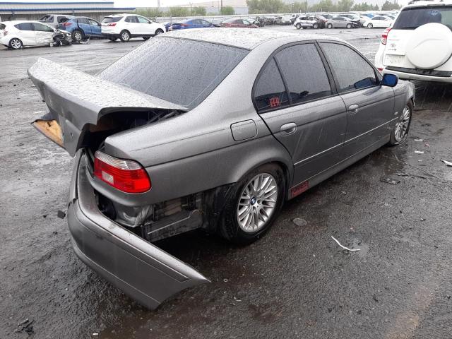 WBADT63462CH95518 - 2002 BMW 530 I AUTO GRAY photo 4