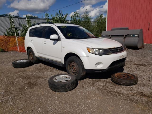 JA4LT21W49Z603815 - 2009 MITSUBISHI OUTLANDER WHITE photo 1