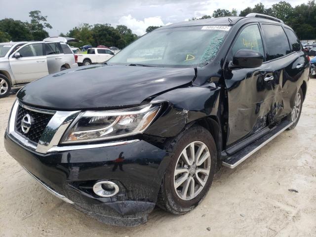 5N1AR2MN9FC608565 - 2015 NISSAN PATHFINDER BLACK photo 2