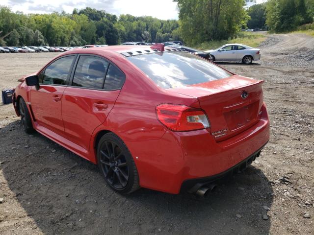 JF1VA1N64L8822267 - 2020 SUBARU WRX LIMITE RED photo 3