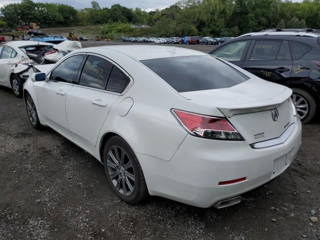 19UUA8F33DA018301 - 2013 ACURA TL SE WHITE photo 3