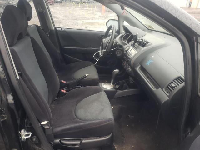 JHMGD38657S017502 - 2007 HONDA FIT S 黑色 照片 5