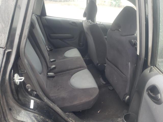 JHMGD38657S017502 - 2007 HONDA FIT S 黑色 照片 6