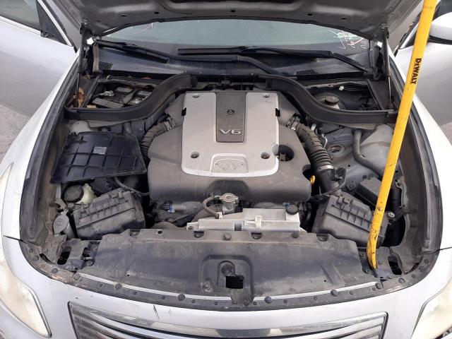 JN1DV6AR3BM450677 - 2011 INFINITI G25 SILVER photo 7