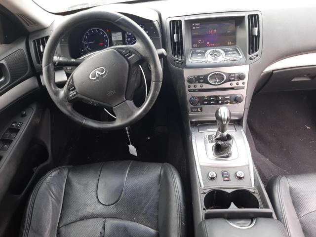 JN1DV6AR3BM450677 - 2011 INFINITI G25 SILVER photo 9