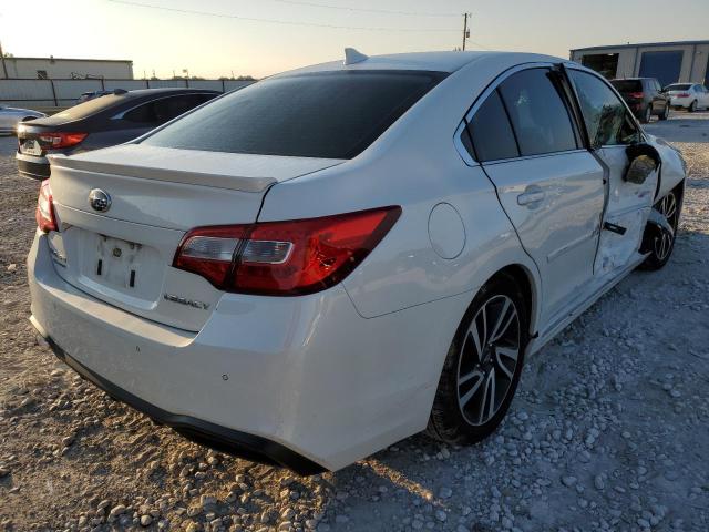 4S3BNAS61J3037589 - 2018 SUBARU LEGACY SPO WHITE photo 4