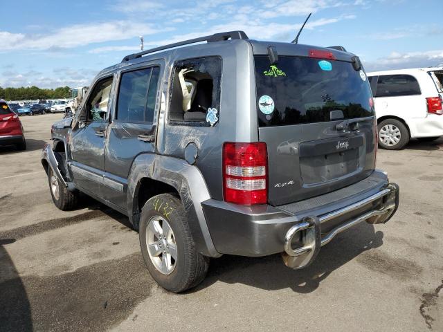 1C4PJMAKXCW113104 - 2012 JEEP LIBERTY SP GRAY photo 3