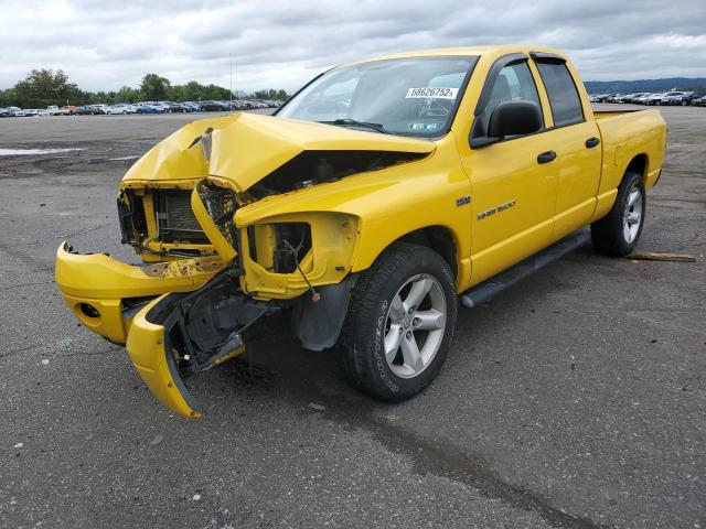 1D7HA18267S246194 - 2007 DODGE RAM 1500 S YELLOW photo 2