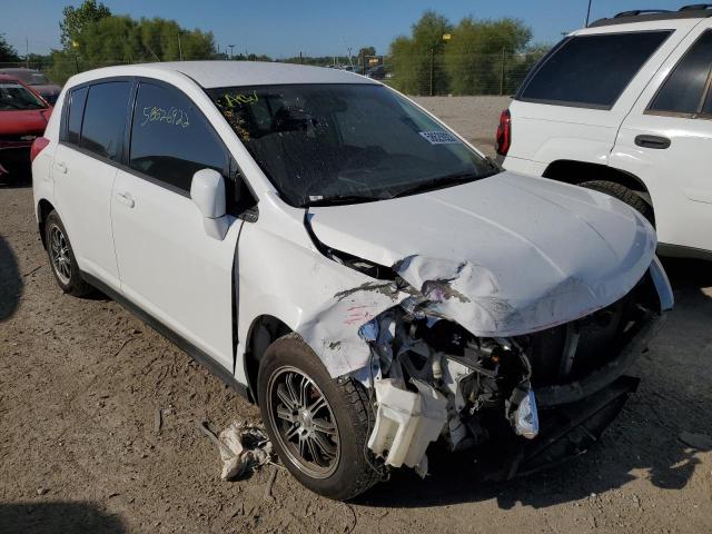 3N1BC1CP7AL364714 - 2010 NISSAN VERSA S WHITE photo 1