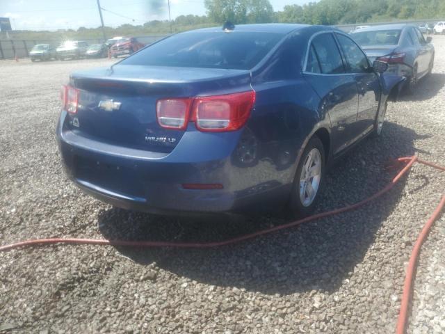 1G11B5SL8EF237609 - 2014 CHEVROLET MALIBU LS BLUE photo 4