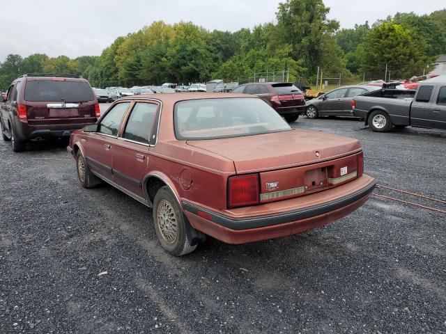 2G3AM54N8L2303106 - 1990 OLDSMOBILE CUTLASS CI მუქწითელი ფოტო 3