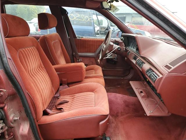 2G3AM54N8L2303106 - 1990 OLDSMOBILE CUTLASS CI მუქწითელი ფოტო 5