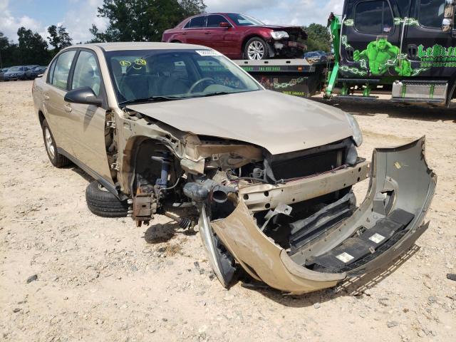 1G1ZT54855F247605 - 2005 CHEVROLET MALIBU LS GOLD photo 1