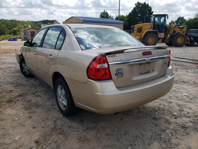 1G1ZT54855F247605 - 2005 CHEVROLET MALIBU LS GOLD photo 3