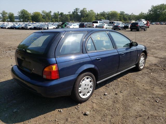 1G8ZK8274VZ352621 - 1997 SATURN SW2 BLUE photo 4