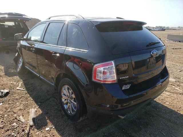 2FMDK49C37BB36918 - 2007 FORD EDGE SEL P BLACK photo 3