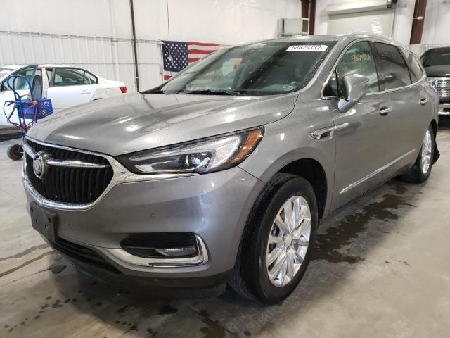 5GAEVBKW3JJ147995 - 2018 BUICK ENCLAVE PR GRAY photo 2